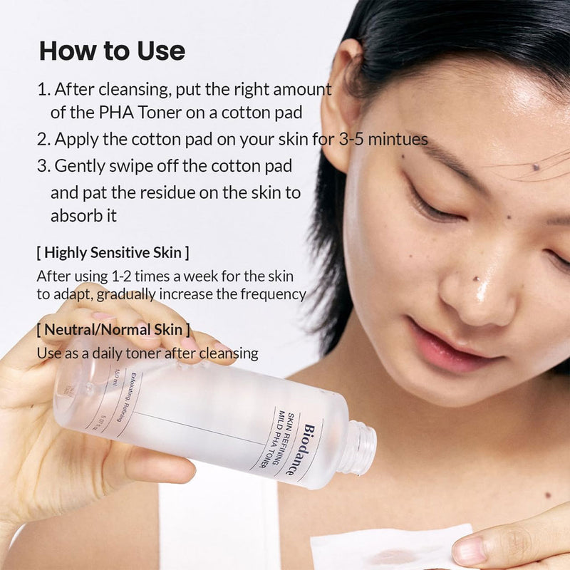 Biodance Skin Refining Mild PHA Toner Nudie Glow Australia