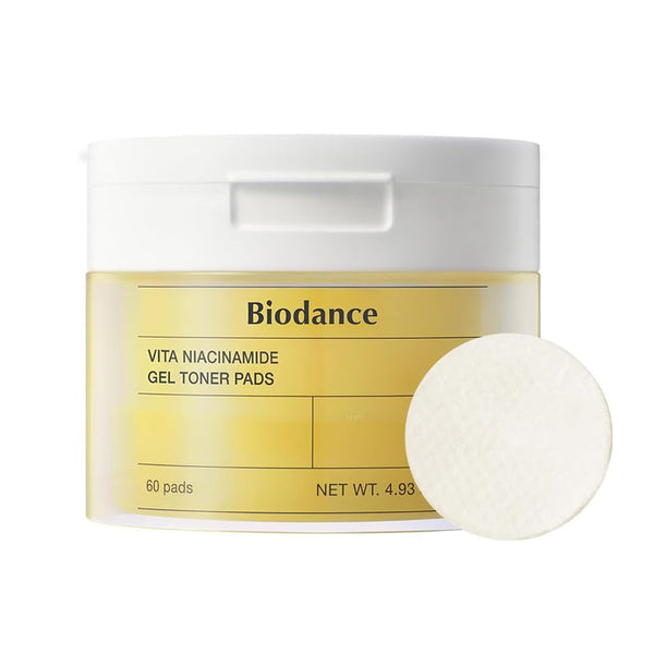 Biodance Vita Niacinamide Gel Toner Pad Nudie Glow Australia