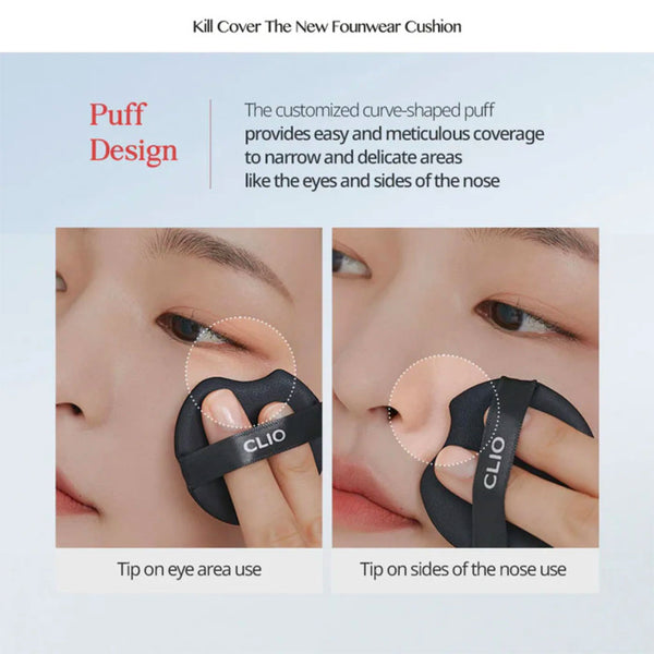 CLIO Kill Cover The New Founwear Cushion Set (+Refill) - Nudie Glow