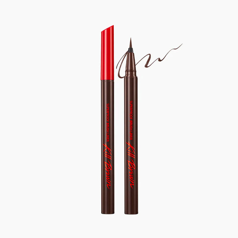 SUPERPROOF BRUSH LINER KILL BROWN