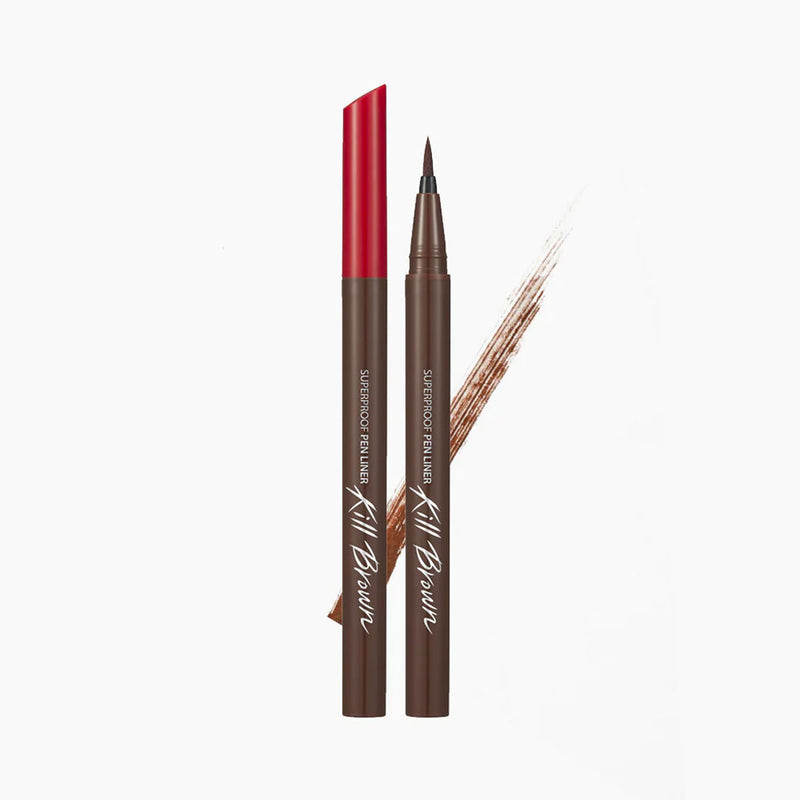 SUPERPROOF PEN LINER KILL BROWN 003 CACAO BROWN