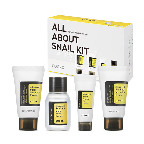 COSRX All About Snail Kit (4 Step) Nudie Glow Australia