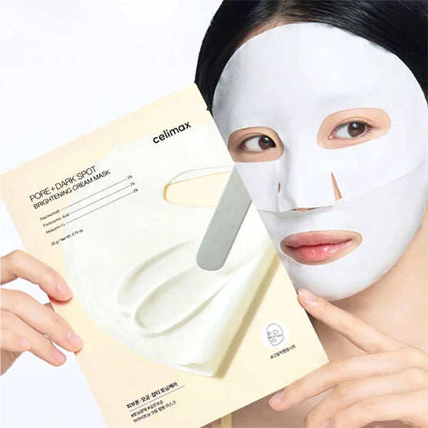 Celimax Pore + Dark Spot Brightening Cream Mask Nudie Glow Australia
