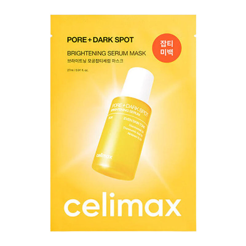 Celimax Pore + Dark Spot Brightening Serum Mask Nudie Glow Australia