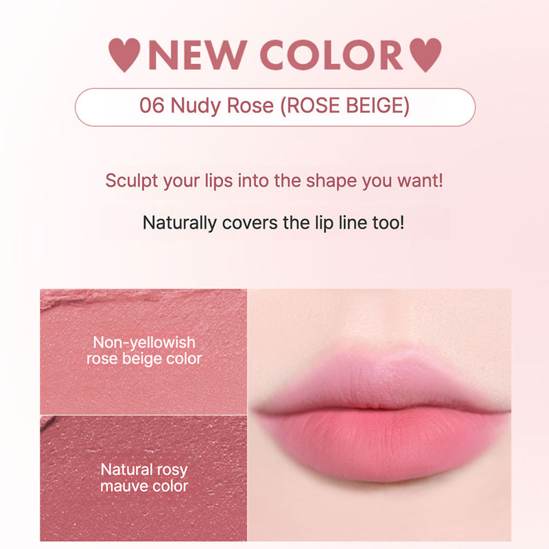 Colorgram All In One Over-Lip Maker #06 NUDY ROSE Nudie Glow Australia