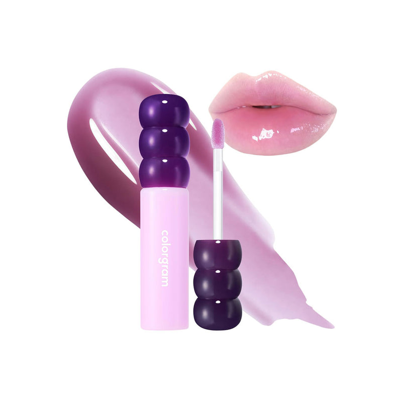 Colorgram Fruity Glass Gloss 01 GRAPE BLACK Nudie Glow Australi