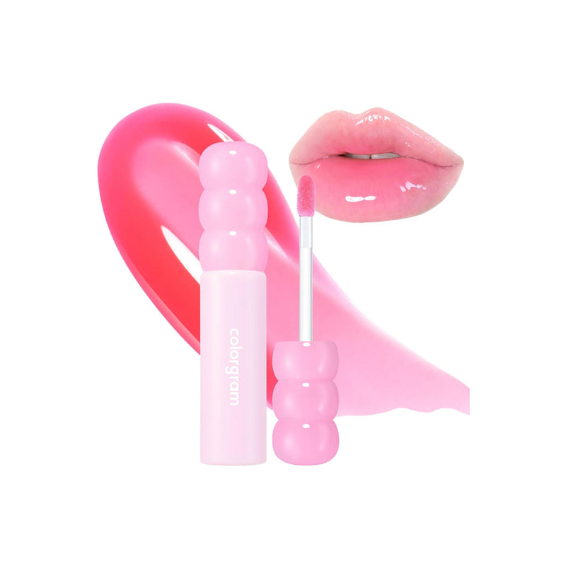 Colorgram Fruity Glass Gloss 03 GIGGLE STRAWBERRY Nudie Glow Australia