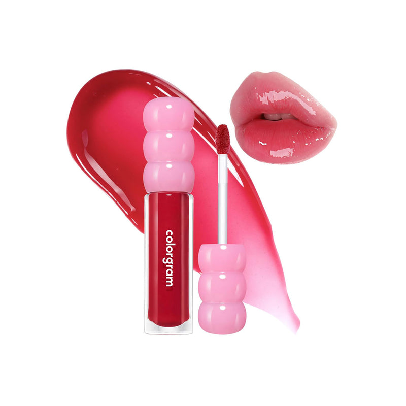 Colorgram Fruity Glass Gloss 06 MAGIC CHERRY Nudie Glow Australia