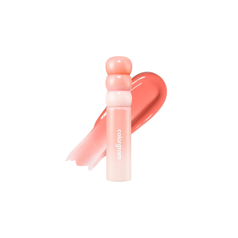 Colorgram Fruity Glass Tint Milk 02 APRICOT DEW Nudie Glow Australia