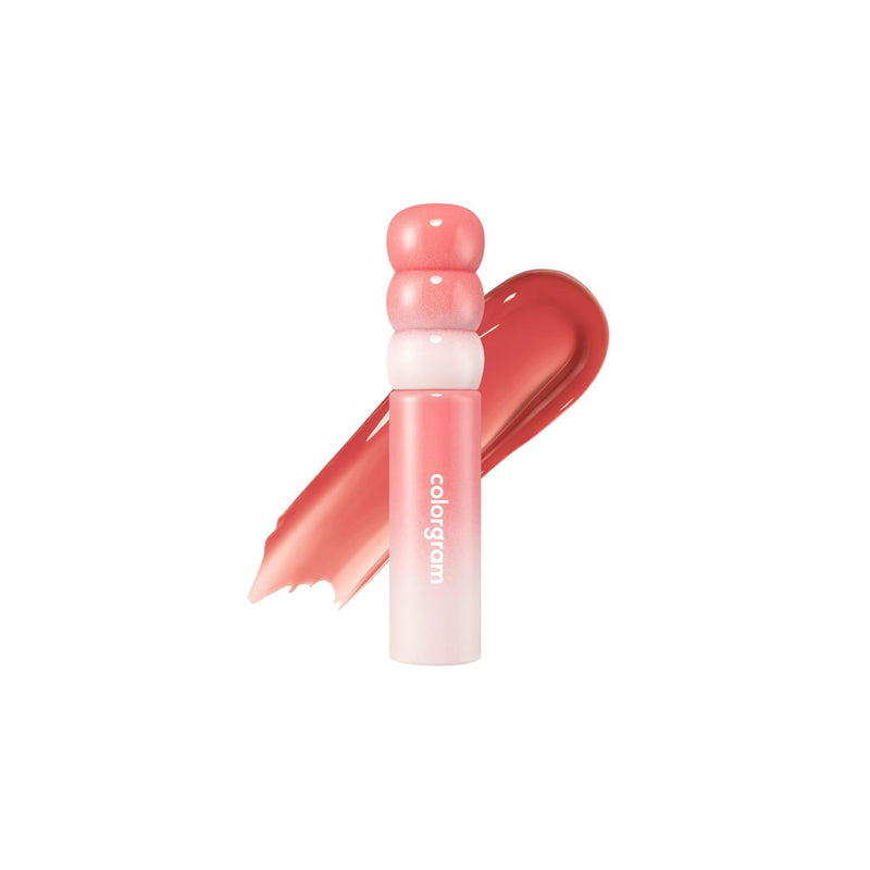 Colorgram Fruity Glass Tint Milk 08 JOYFUL PERSIMMON Nudie Glow Australia