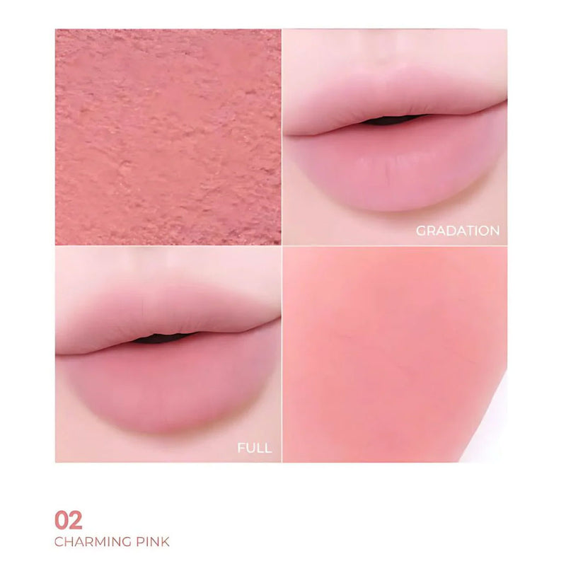 Colorgram Nude Blur Tint 02 CHARMING PINK Nudie Glow Australia