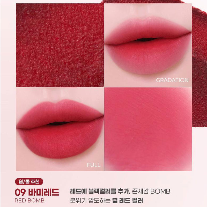 Colorgram Nude Blur Tint 09 RED BOMB Nudie Glow Australia