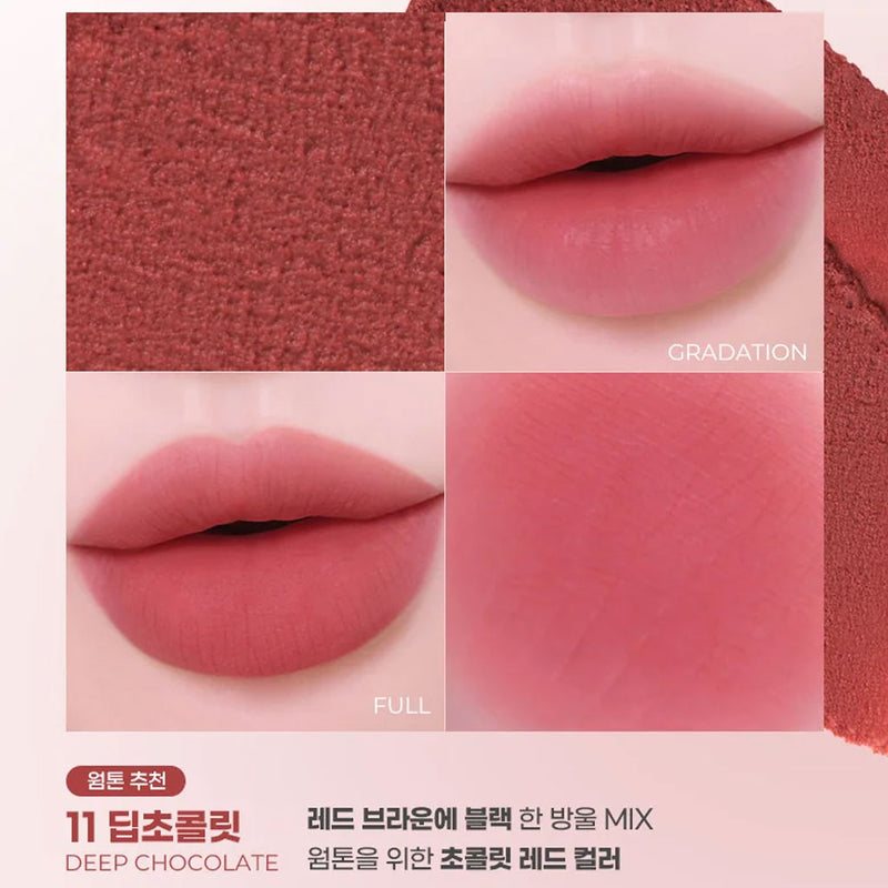 Colorgram Nude Blur Tint 11 DEEP CHOCOLATE Nudie Glow Australia