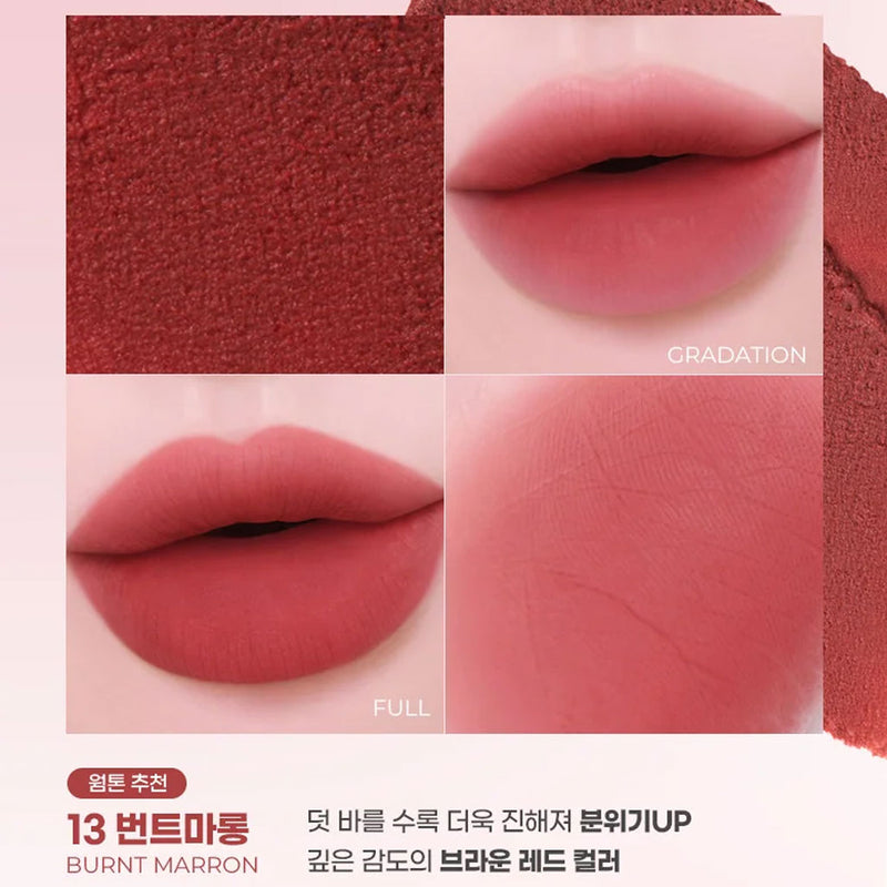 Colorgram Nude Blur Tint 14 BURNT MARRON Nudie Glow Australia