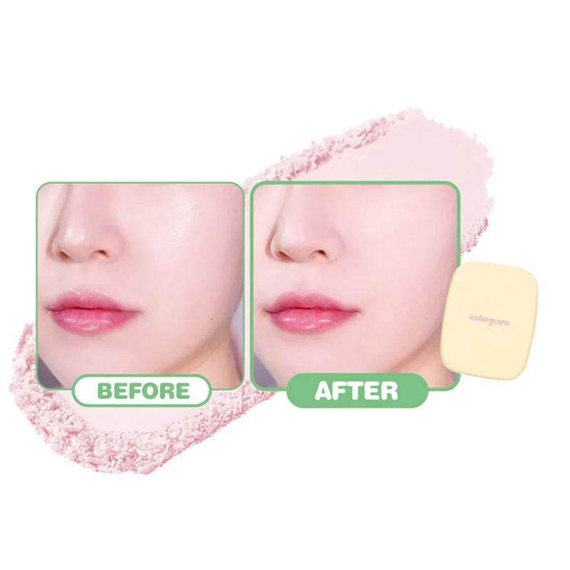 Colorgram Sebum Retouching Blur Pact Nudie Glow Australia