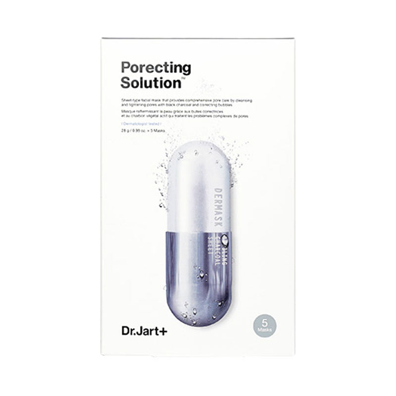 DR. JART+ Dermask Ultra Jet Porecting Solution Bubble Charcoal Mask Nudie Glow Australia