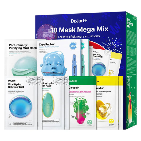 DR. JART+ Holiday 10 Mask Mega Mix Nudie Glow Australia