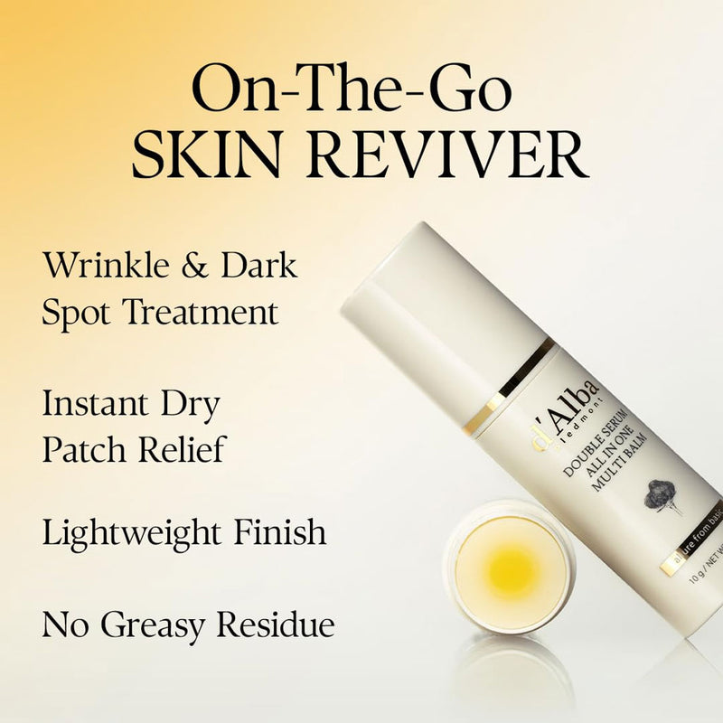 D'Alba Piedmont Double Serum All in One Multi Balm Nudie Glow Australia