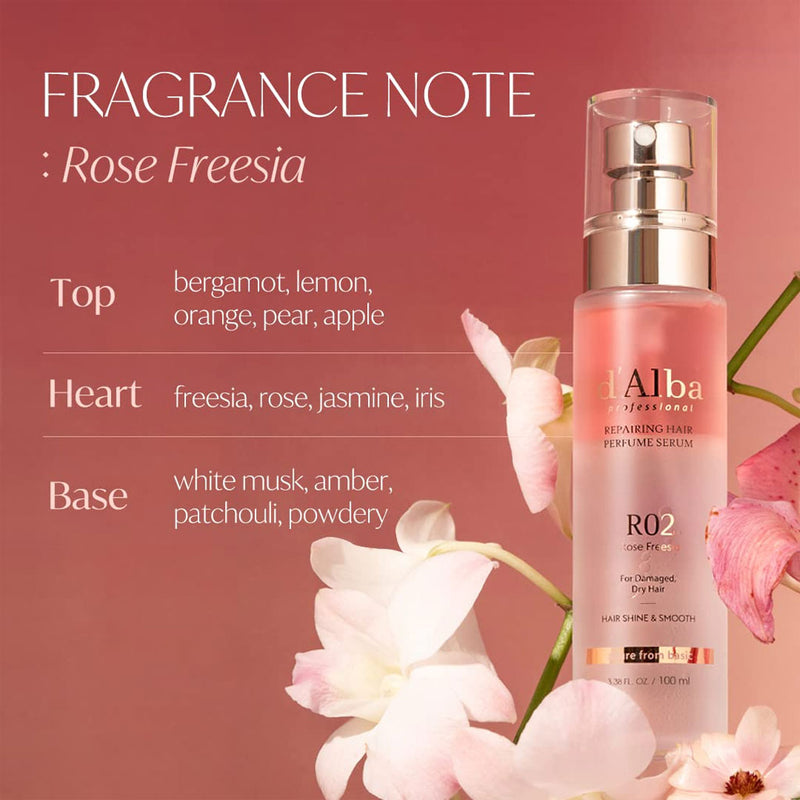 D'Alba Piedmont Professional Repairing Hair Perfume Serum Nudie Glow Australia