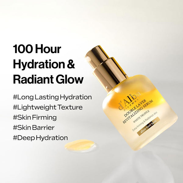 D'Alba Piedmont White Truffle Double Layer Revitalizing Serum Nudie Glow Australia