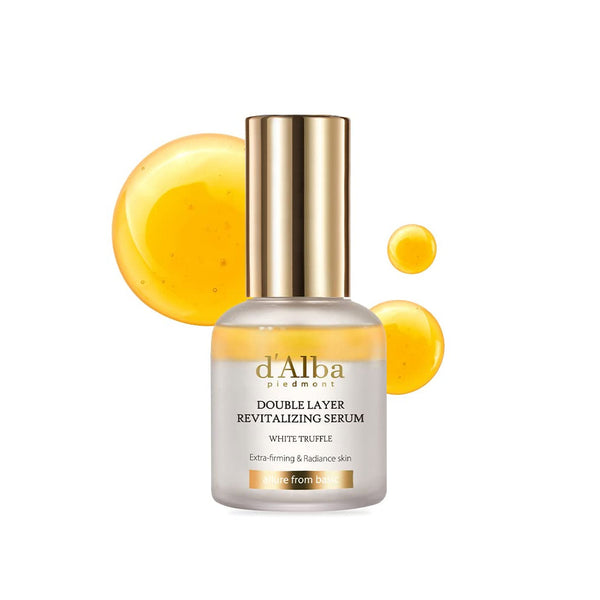 D'Alba Piedmont White Truffle Double Layer Revitalizing Serum Nudie Glow Australia