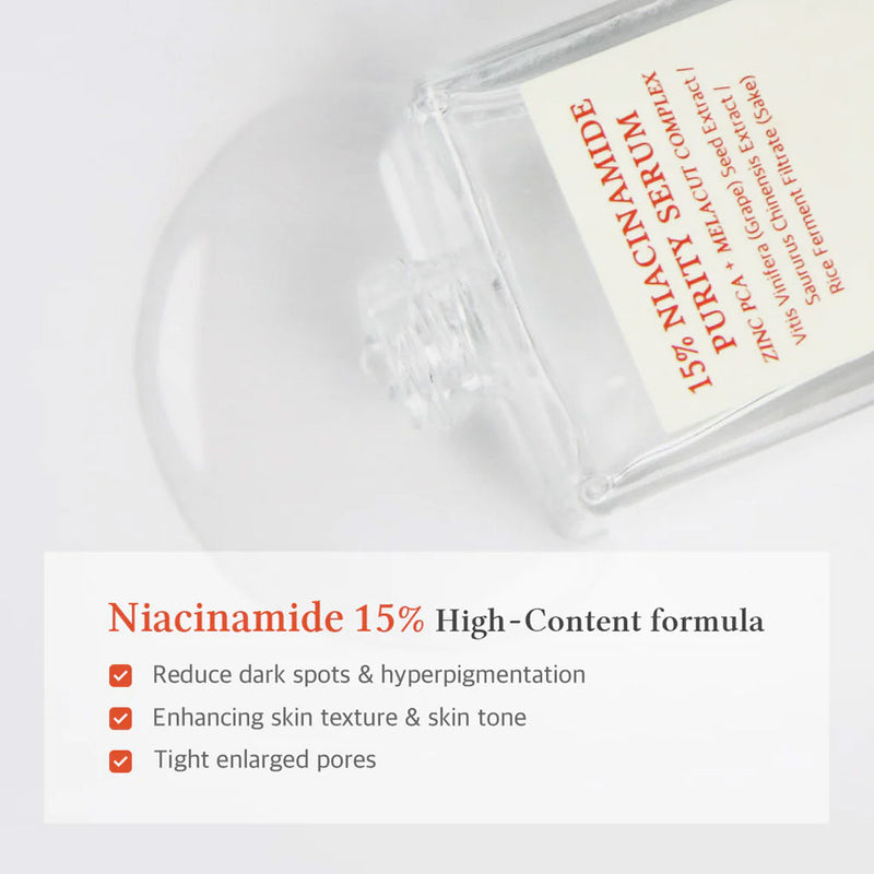 Dr. Althea 15% Niacinamide Purity Serum Nudie Glow Australia