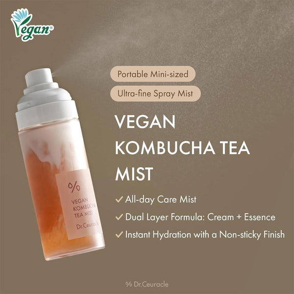 Dr. Ceuracle Vegan Kombucha Tea Mist Nudie Glow Australia