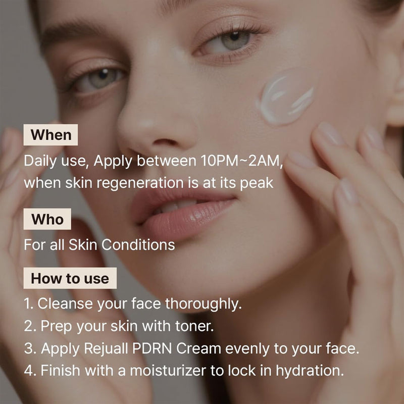 Dr. Reju-All Advanced PDRN Rejuvenating Cream Nudie Glow Australia