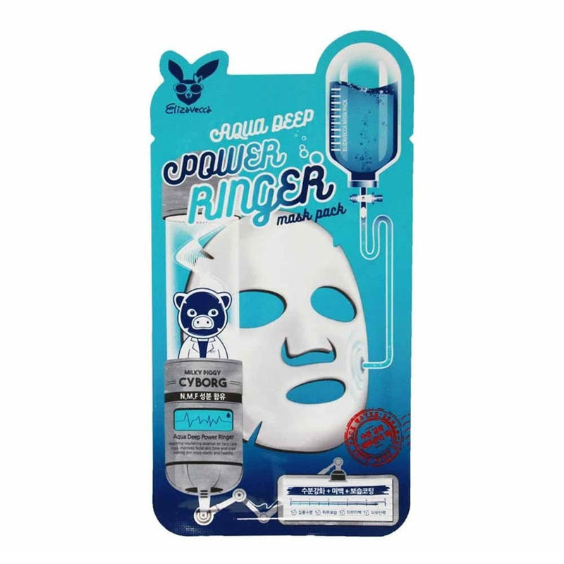Elizavecca Deep Power Ringer Mask Pack AQUA Nudie Glow Australia