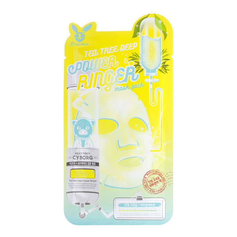 Elizavecca Deep Power Ringer Mask Pack TEA TREE Nudie Glow Australia