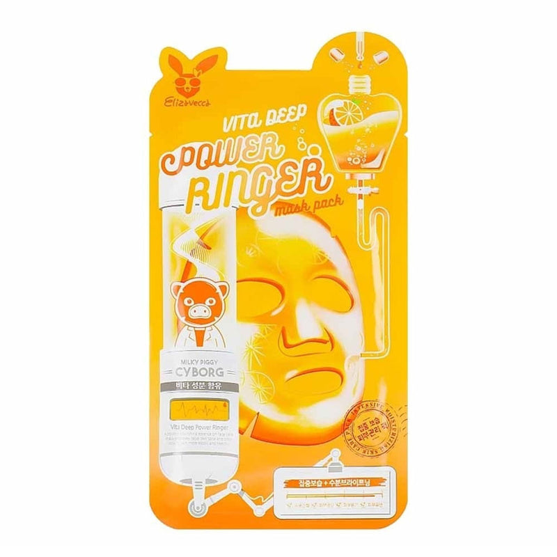 Elizavecca Deep Power Ringer Mask Pack VITA Nudie Glow Australia