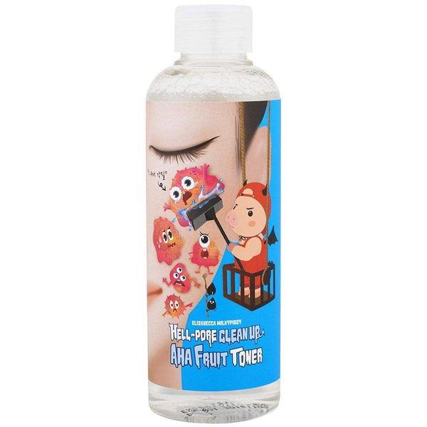 Elizavecca Hell-Pore Clean Up AHA Fruit Toner Nudie Glow Australia