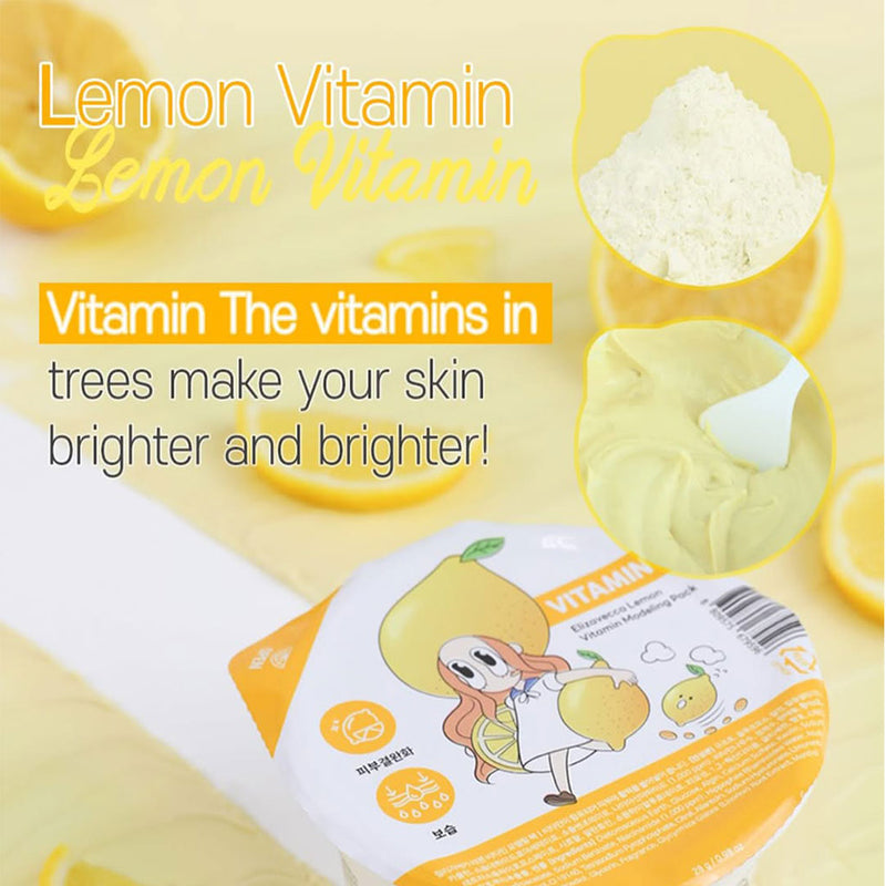 Elizavecca Modeling Pack LEMON VITAMIN Nudie Glow Australia