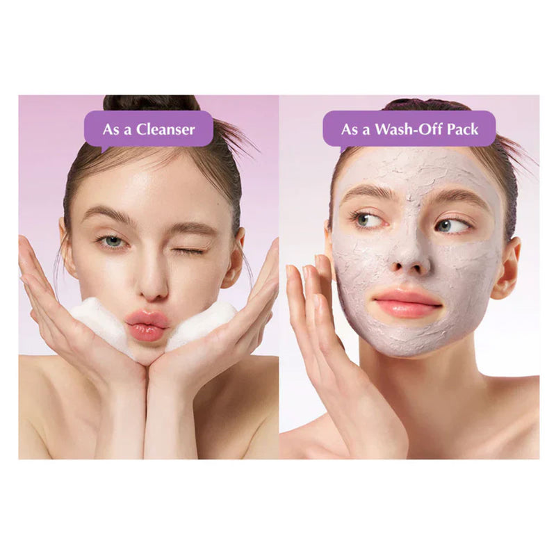 Eqqualberry Purple Rice Pore Purifying Pack Cleanser Nudie Glow Australia