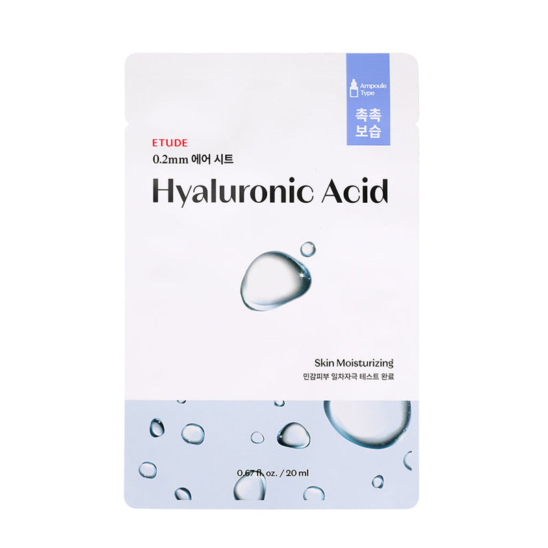 Etude House 0.2mm Therapy Air Mask HYALURONIC Nudie Glow Australia