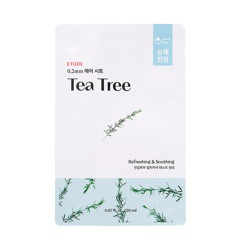 Etude House 0.2mm Therapy Air Mask TEA TREE Nudie Glow Australia