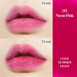 Etude House Dear Darling Oil Tint 03 NEON PINK Nudie Glow Australia