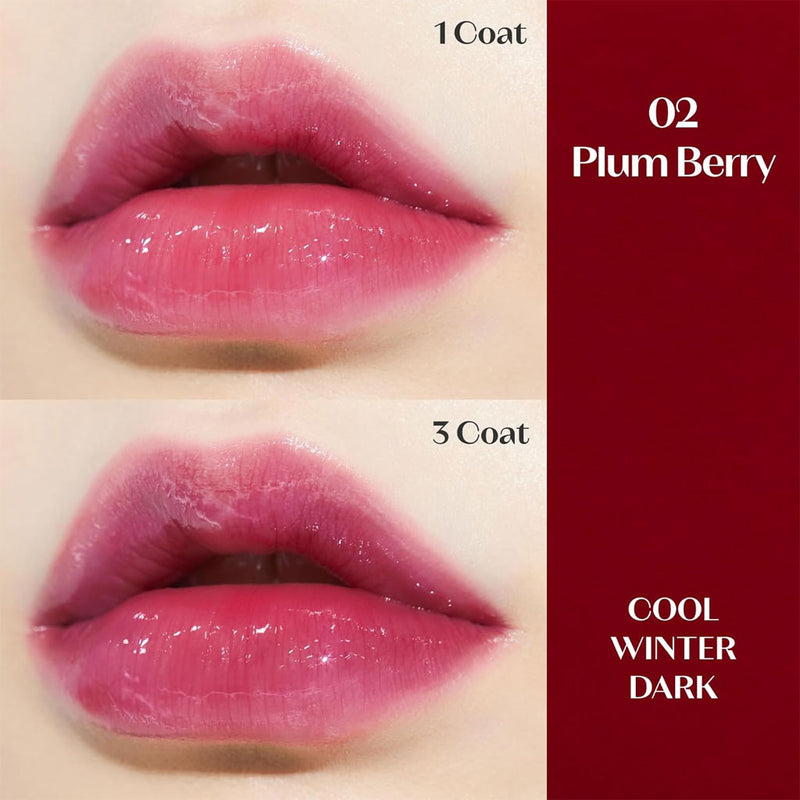 Etude House Dear Darling Oil Tint 02 PLUM BERRY Nudie Glow Australia