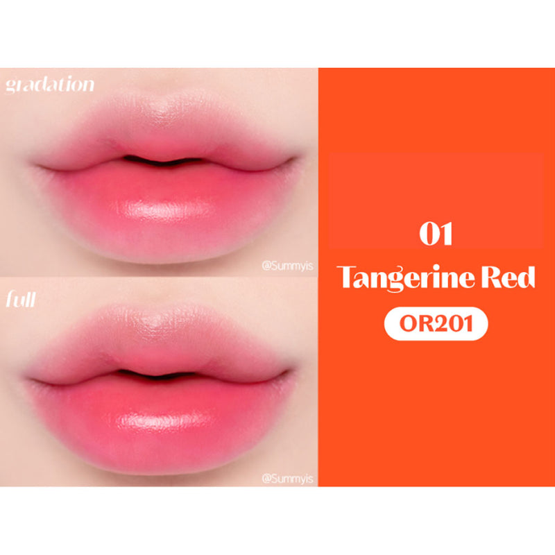 Etude House Dear Darling Water Gel Tint 01 TANGERINE RED Nudie Glow Australia