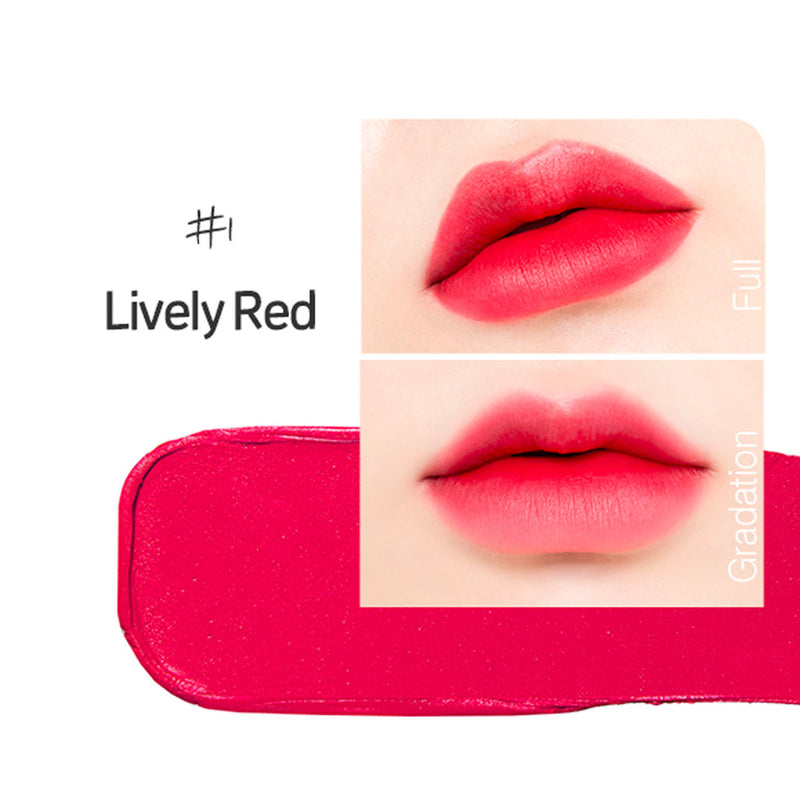 Etude House Fixing Tint Bar #01 LIVELY RED Nudie Glow Australia