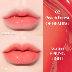 Etude House Over Glowy Tint #02 PEACH FOREST OF HEALING Nudie Glow Australia