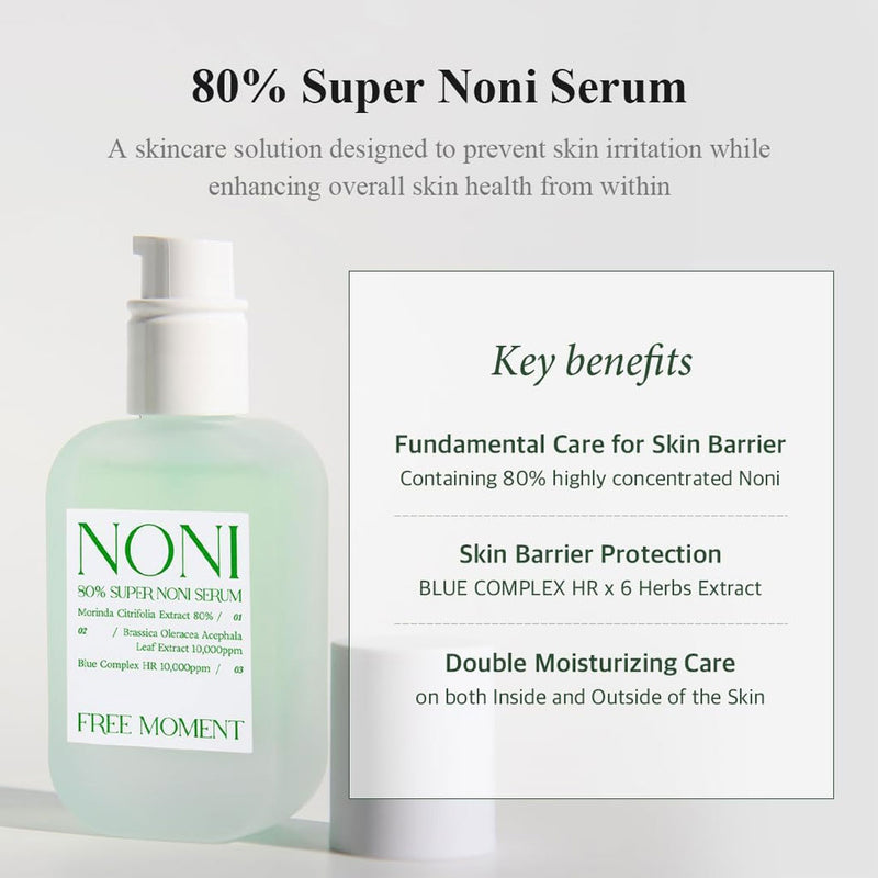 Free Moment 80% Super Noni Serum Nudie Glow Australia