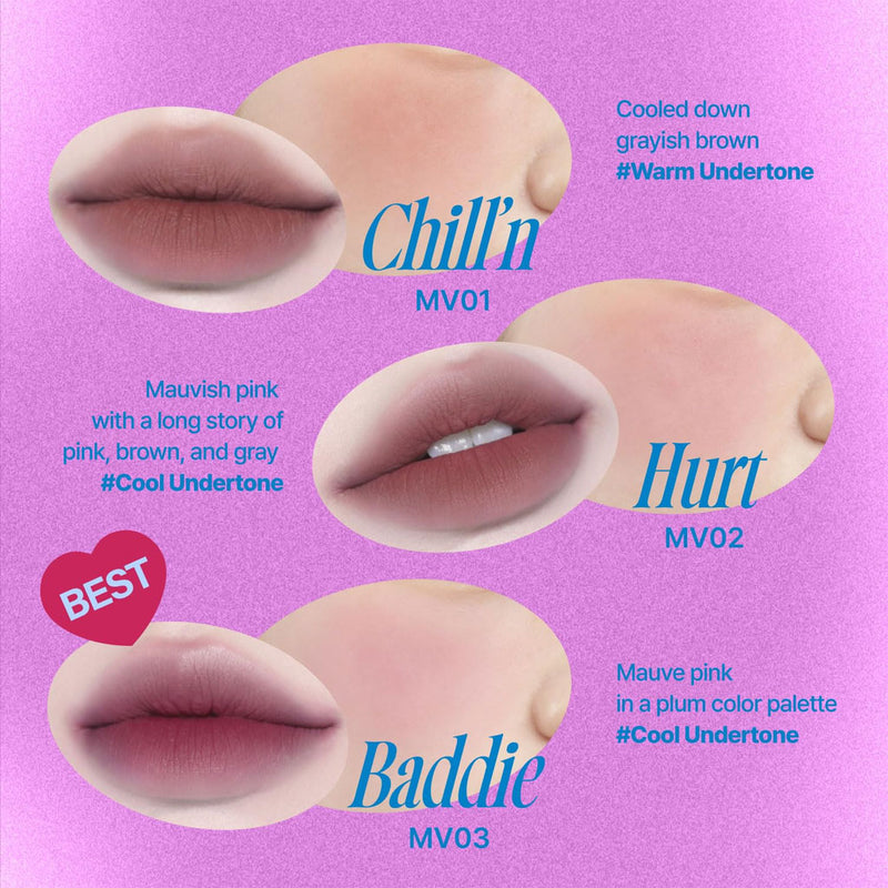 Fwee Lip & Cheek Blurry Pudding Pot MV01 MV02 MV03 Nudie Glow Australia