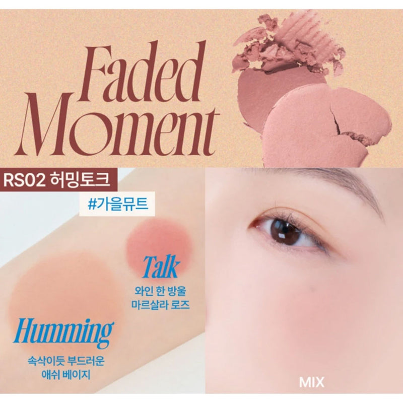 Fwee Mellow Dual Blusher #RS02 HUMMING TALK Nudie Glow Australia