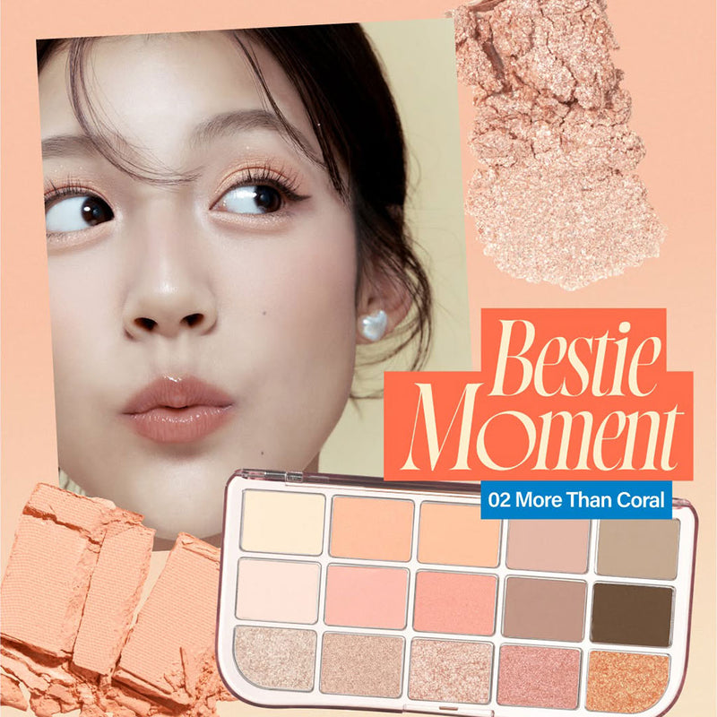 Fwee More Mood Eyeshadow Palette 02 MORE THAN CORAL Nudie Glow Australia