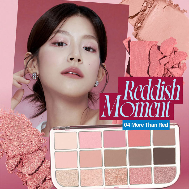 Fwee More Mood Eyeshadow Palette 04 MORE THAN RED Nudie Glow Australia