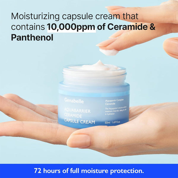 Genabelle Aquabarrier Ceramide Capsule Cream Nudie Glow Australia