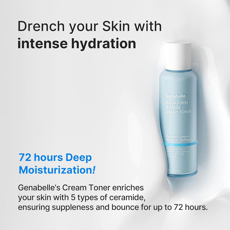 Genabelle Aquaporin Intense Cream Toner Nudie Glow Australia