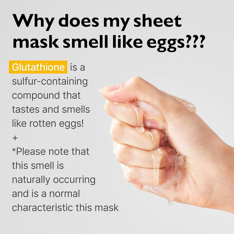 why glutathione smells bad smell If a serum bad it usually means it works., This serum smells like What is glutathione and why