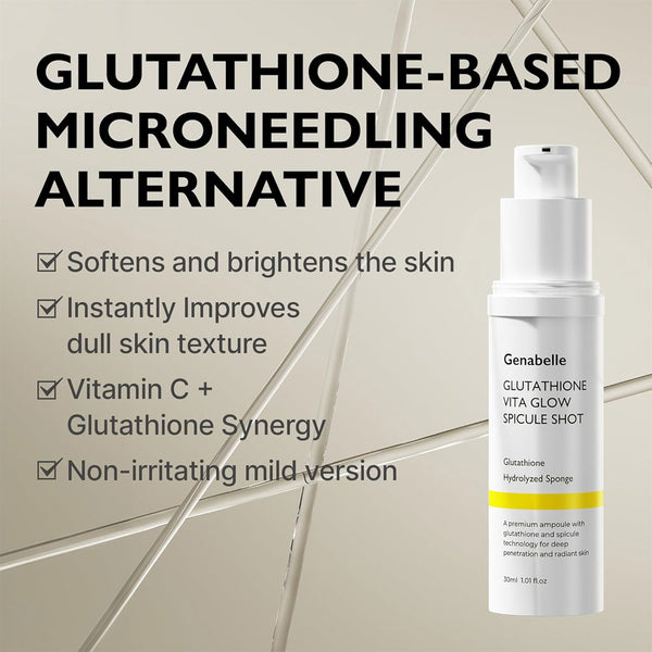 Genabelle Glutathione Vita Glow Spicule Shot Nudie Glow Australia